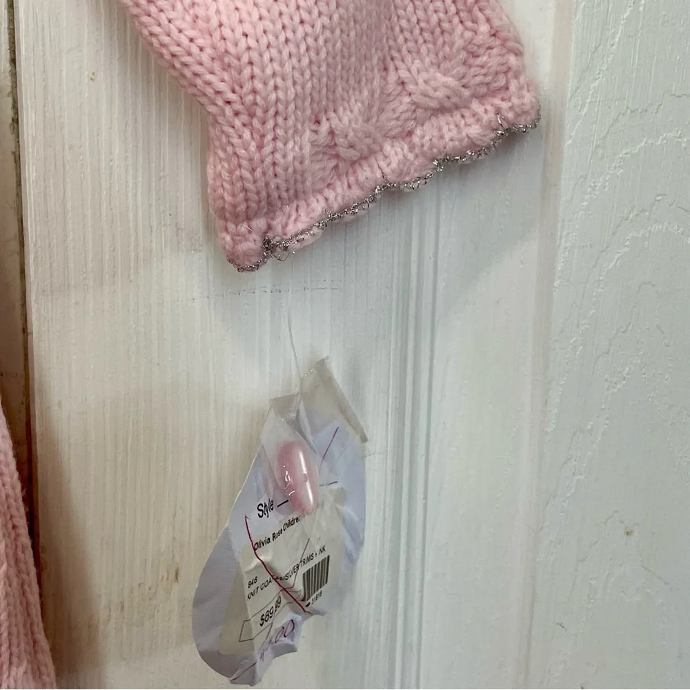 NWT Sarah Louis Pink Knit Sweater Jacket 3 Years - Picture 5 of 9